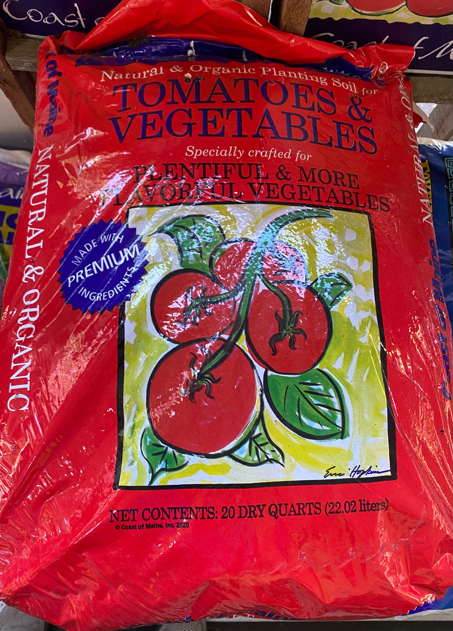 Coast of Maine Tomato & Vegetable Planting Soil - 20 qt.