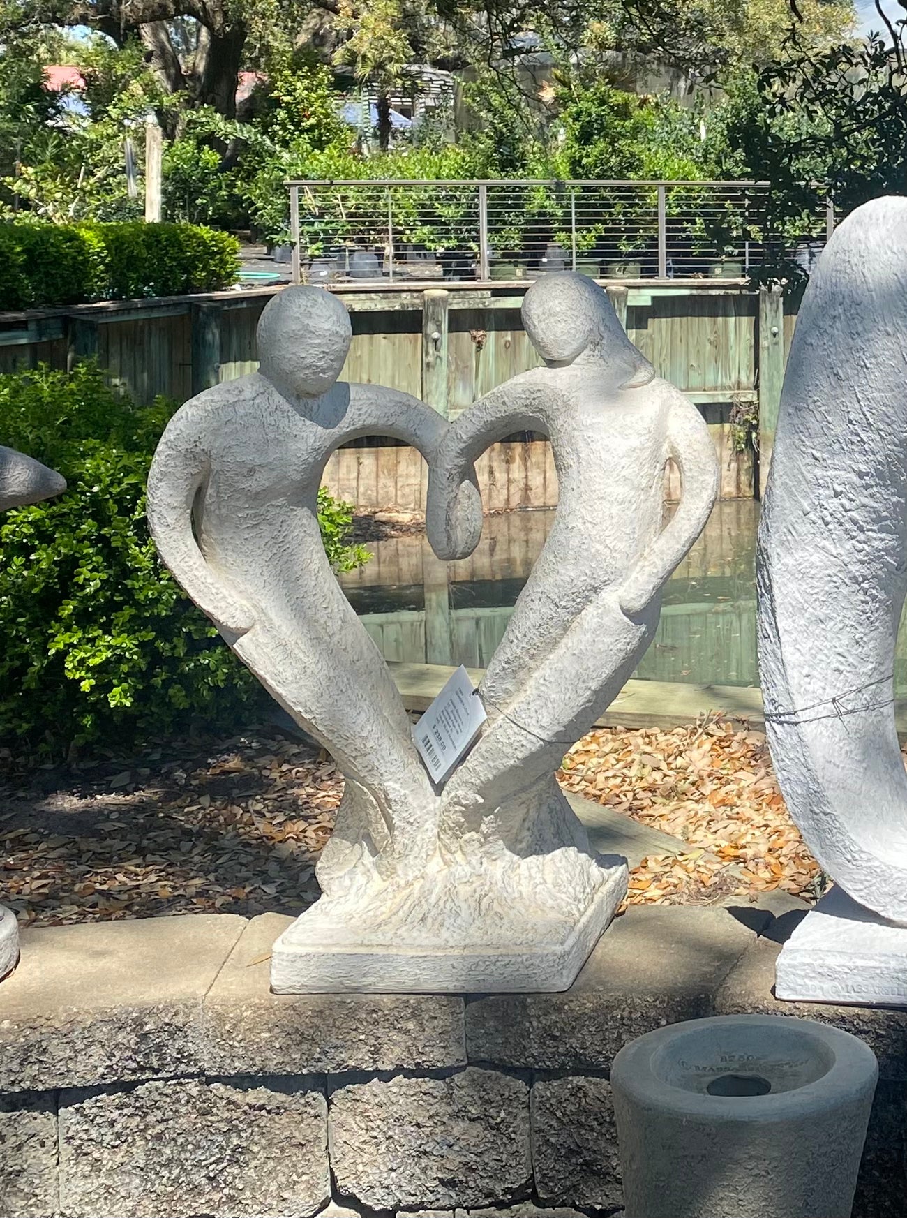 Garden Love Statue