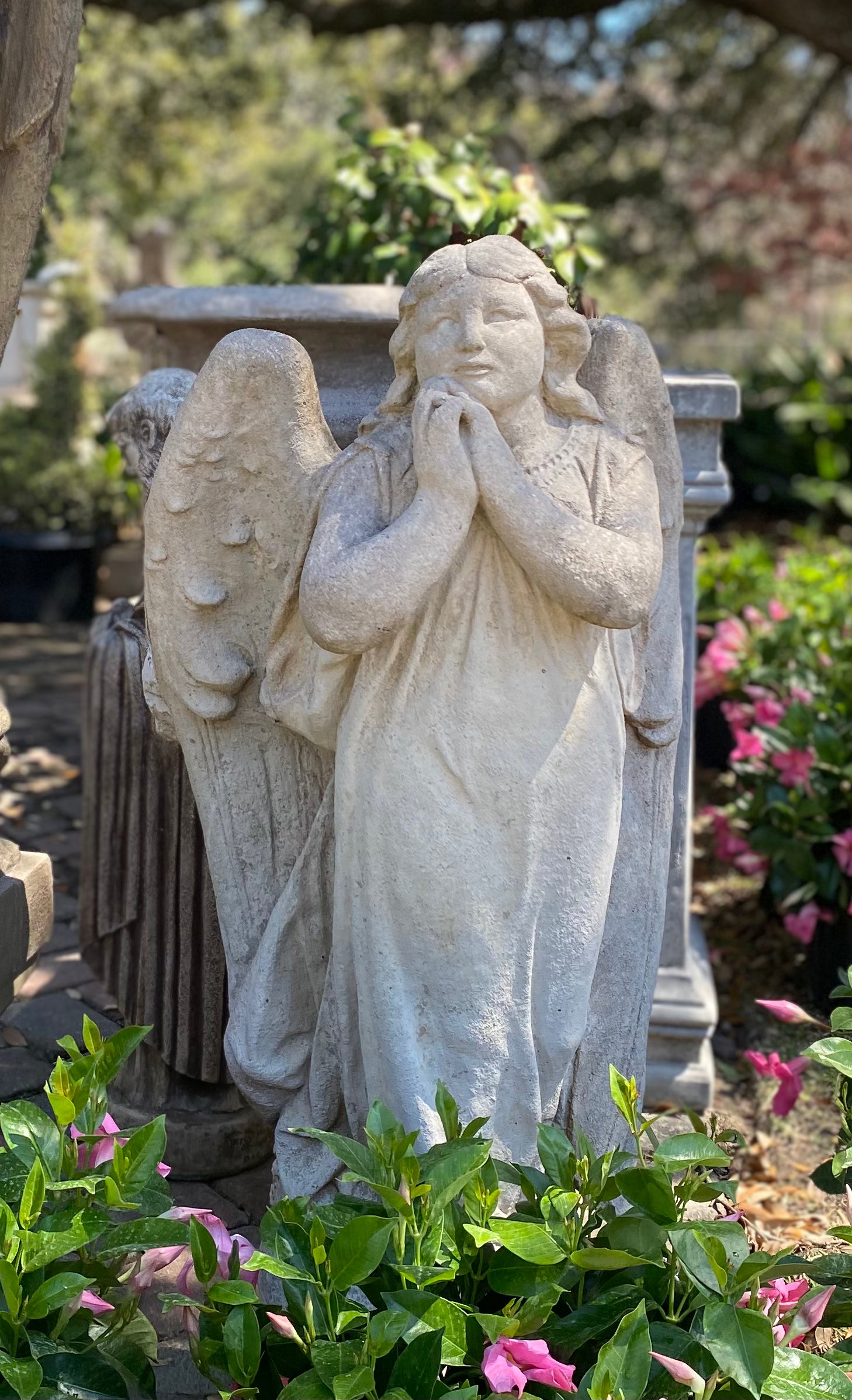 Praying Angel Garden Statue