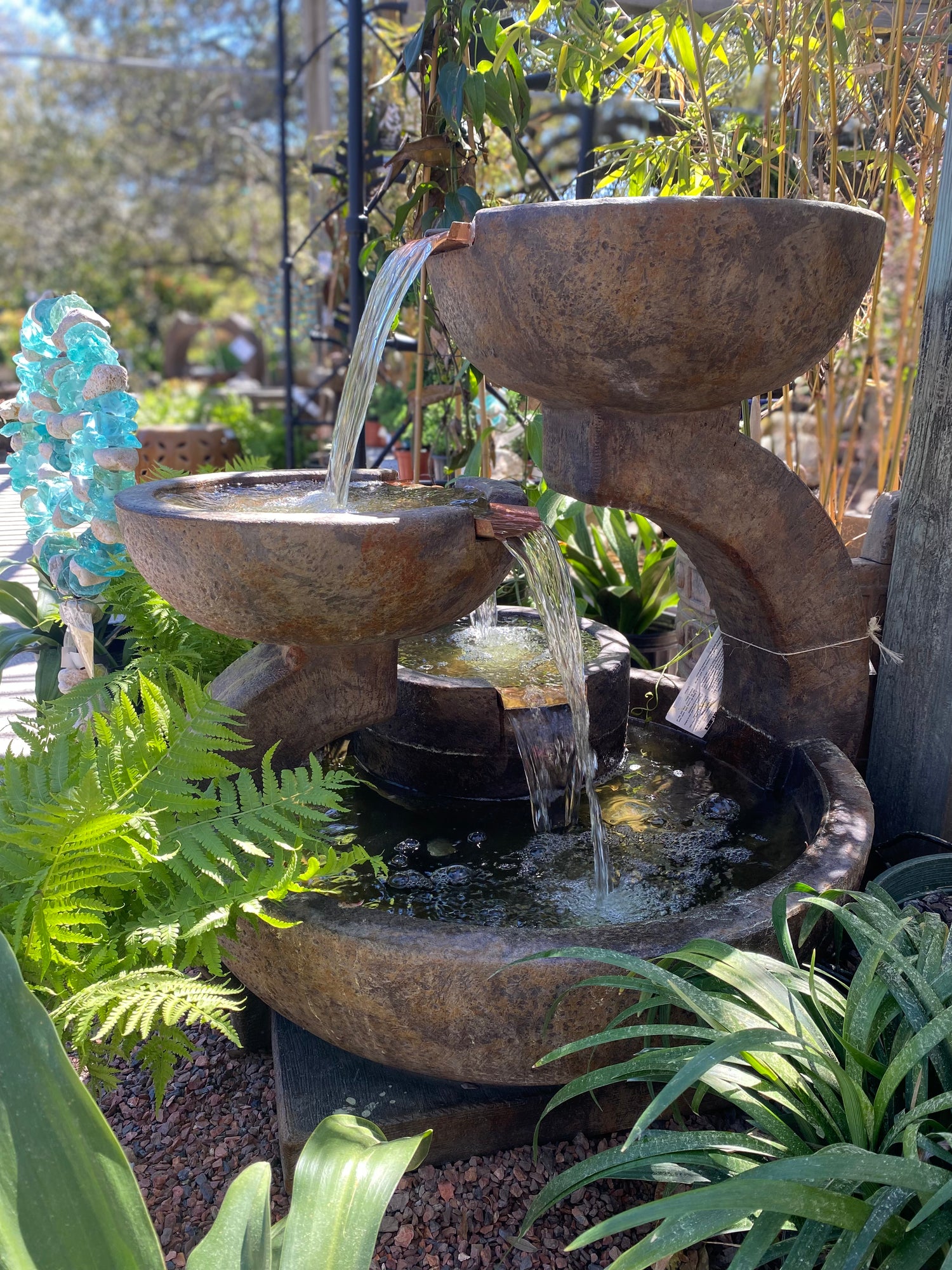 Zen Three Bowl Fountain