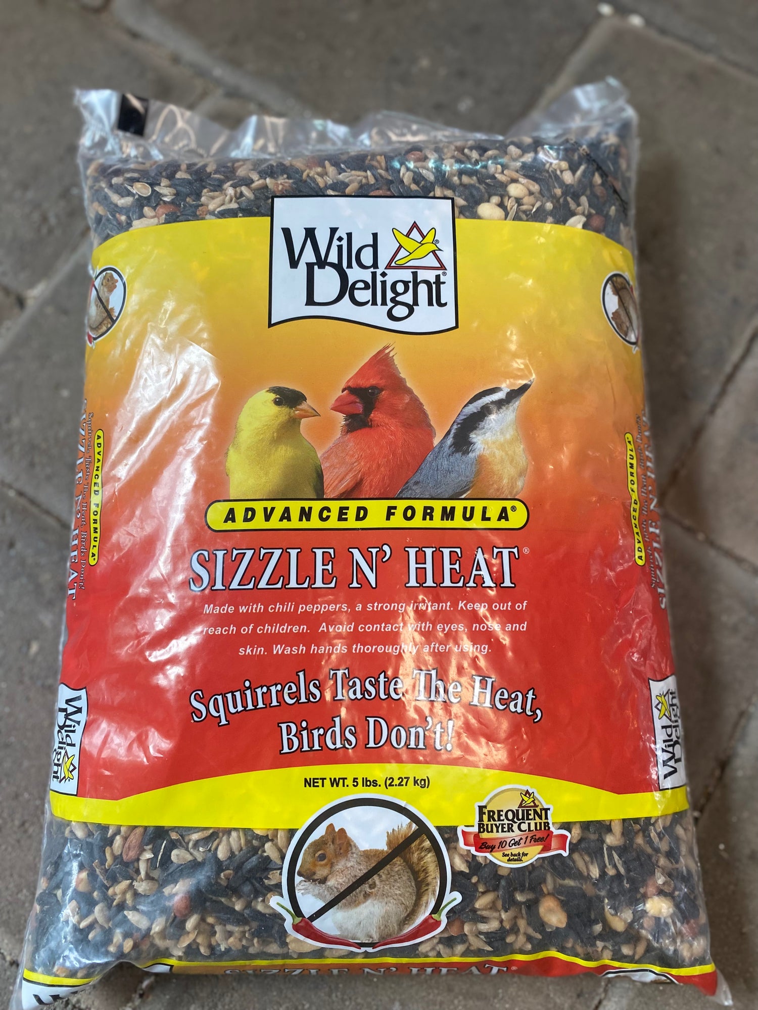 Wild Delight Sizzle N' Heat Bird Food