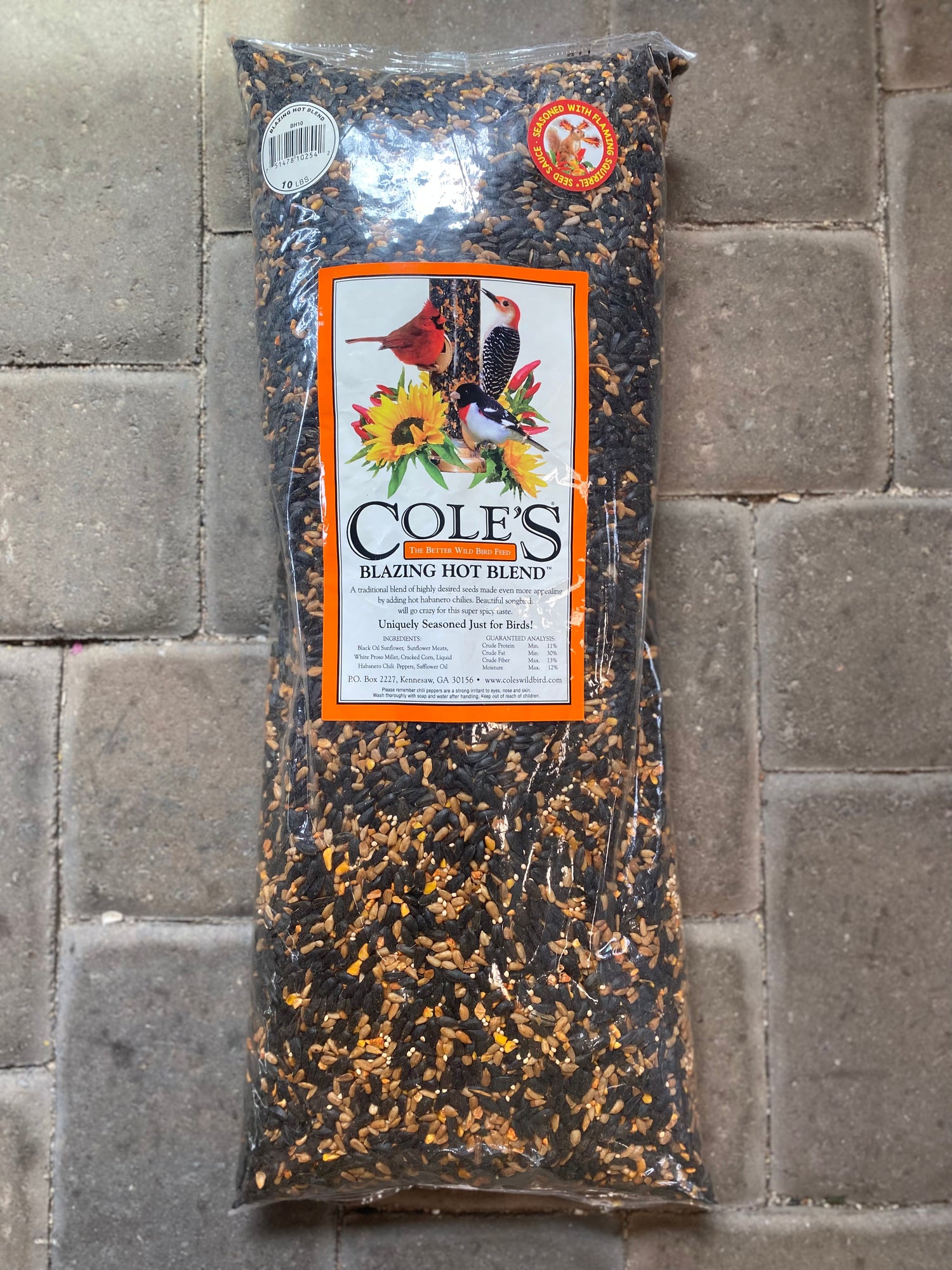 Cole's Blazing Hot Blend - Bird Food