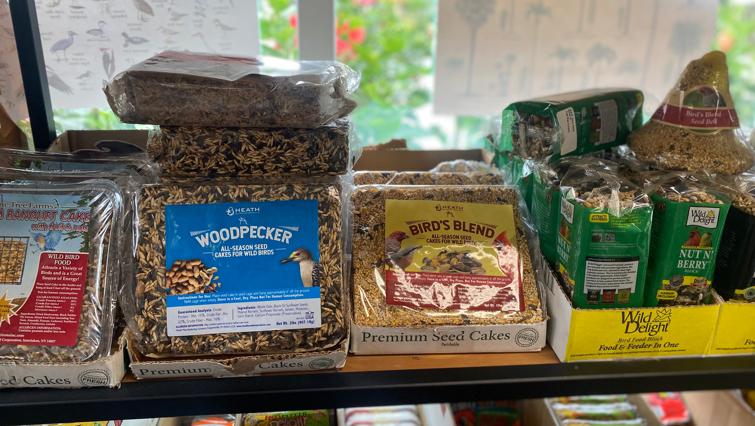 Premium Wild Bird Seed Cakes & Blocks