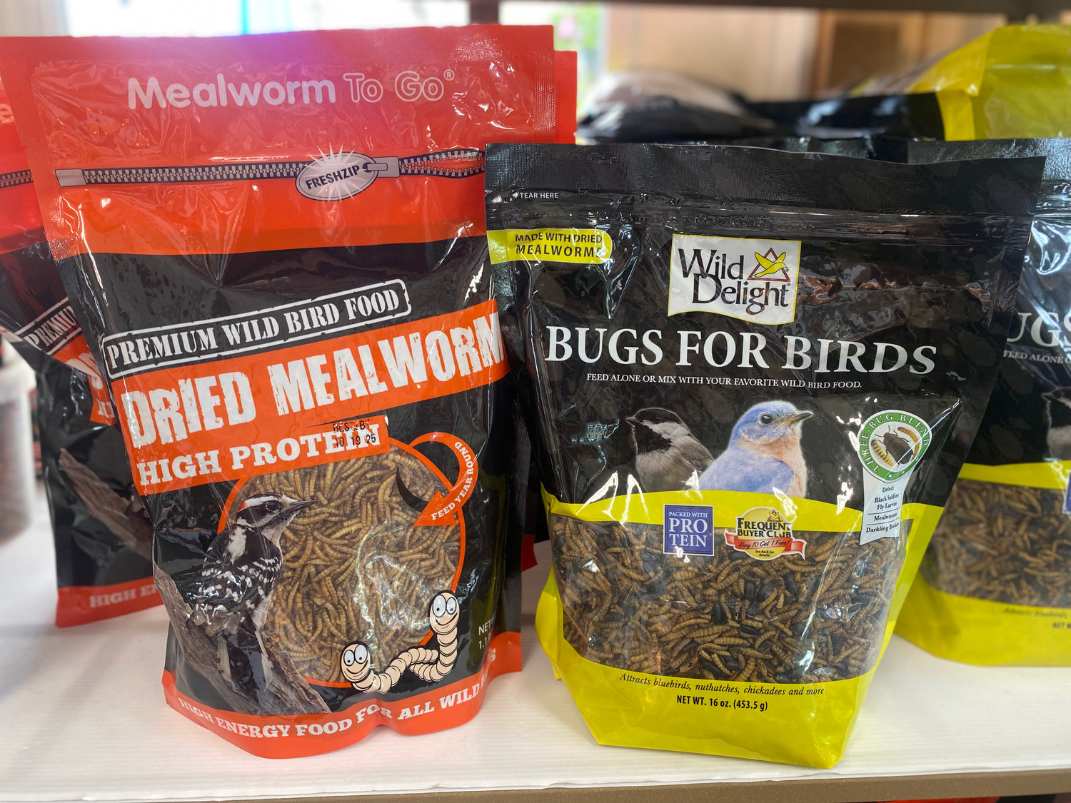 High Protein Dried Mealworm & Bugs for Birds