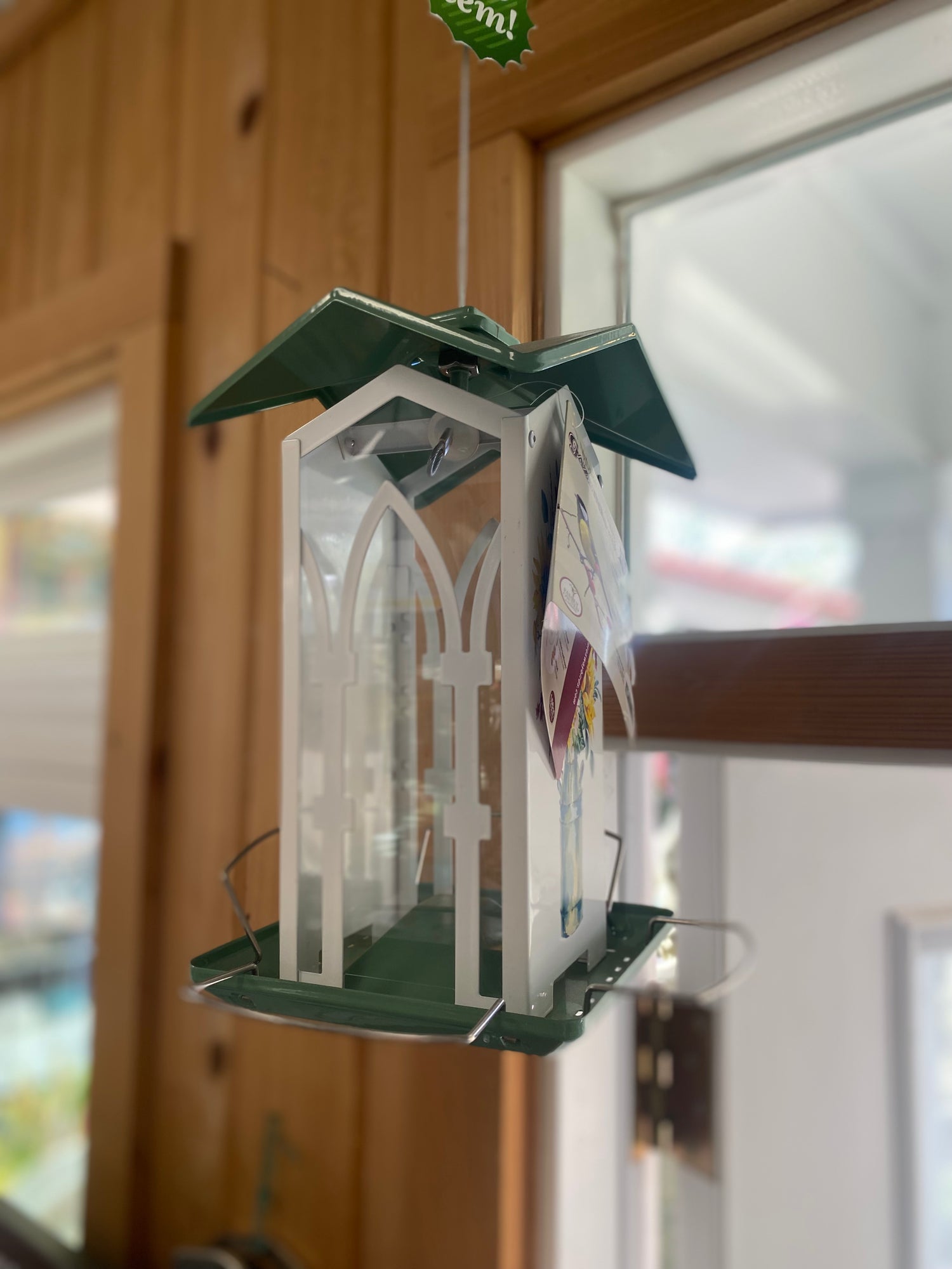 Cathedral-Style Hanging Bird Feeder
