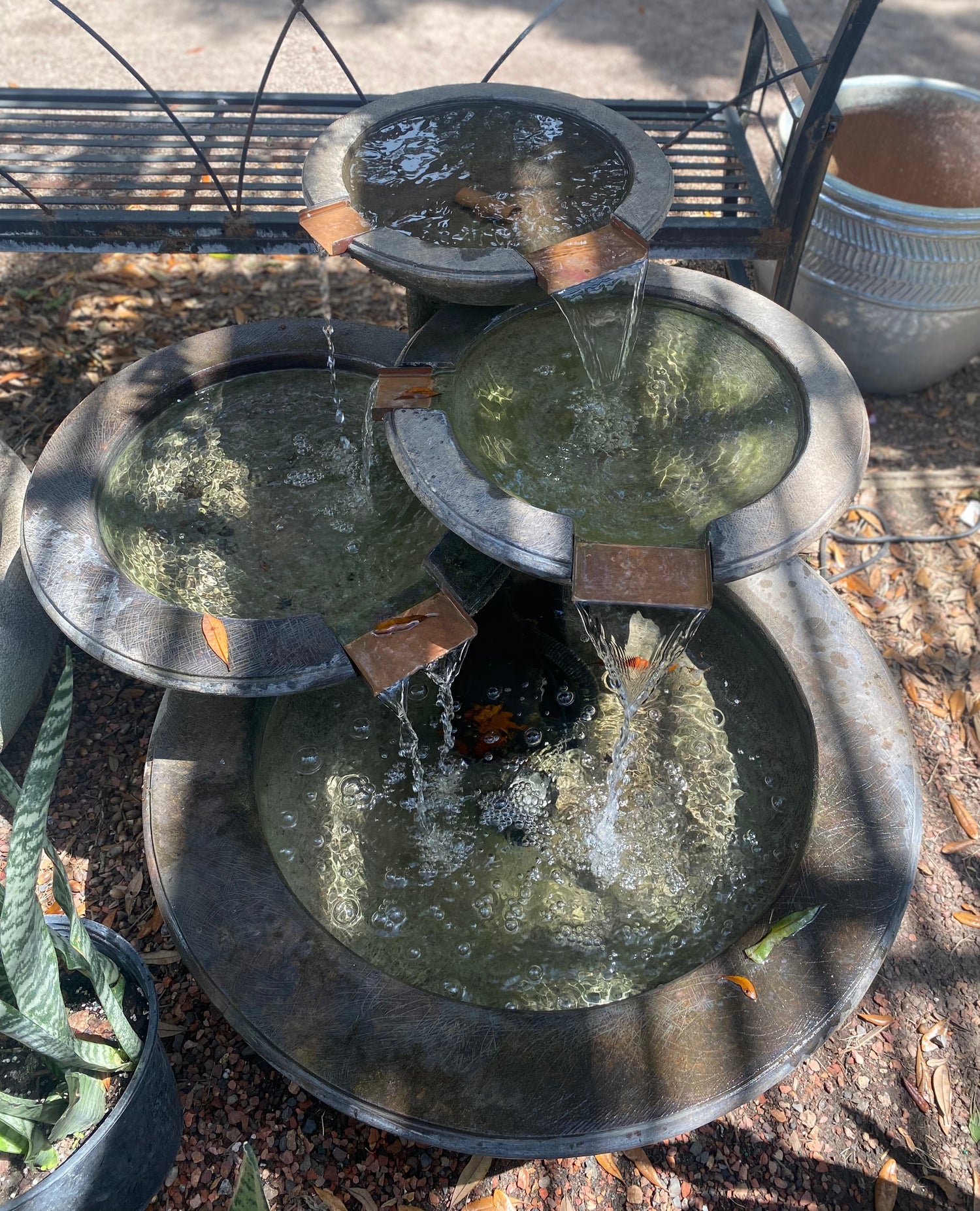 Tiered Tranquility Fountain