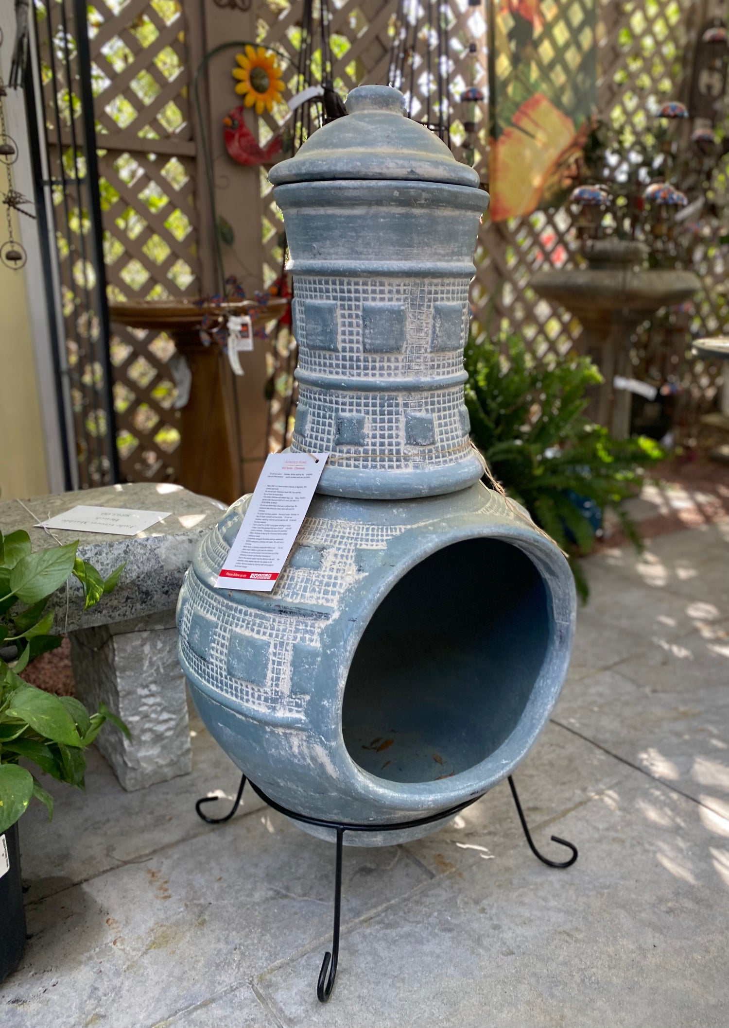 Large Chiminea Squares - Alfresco Home