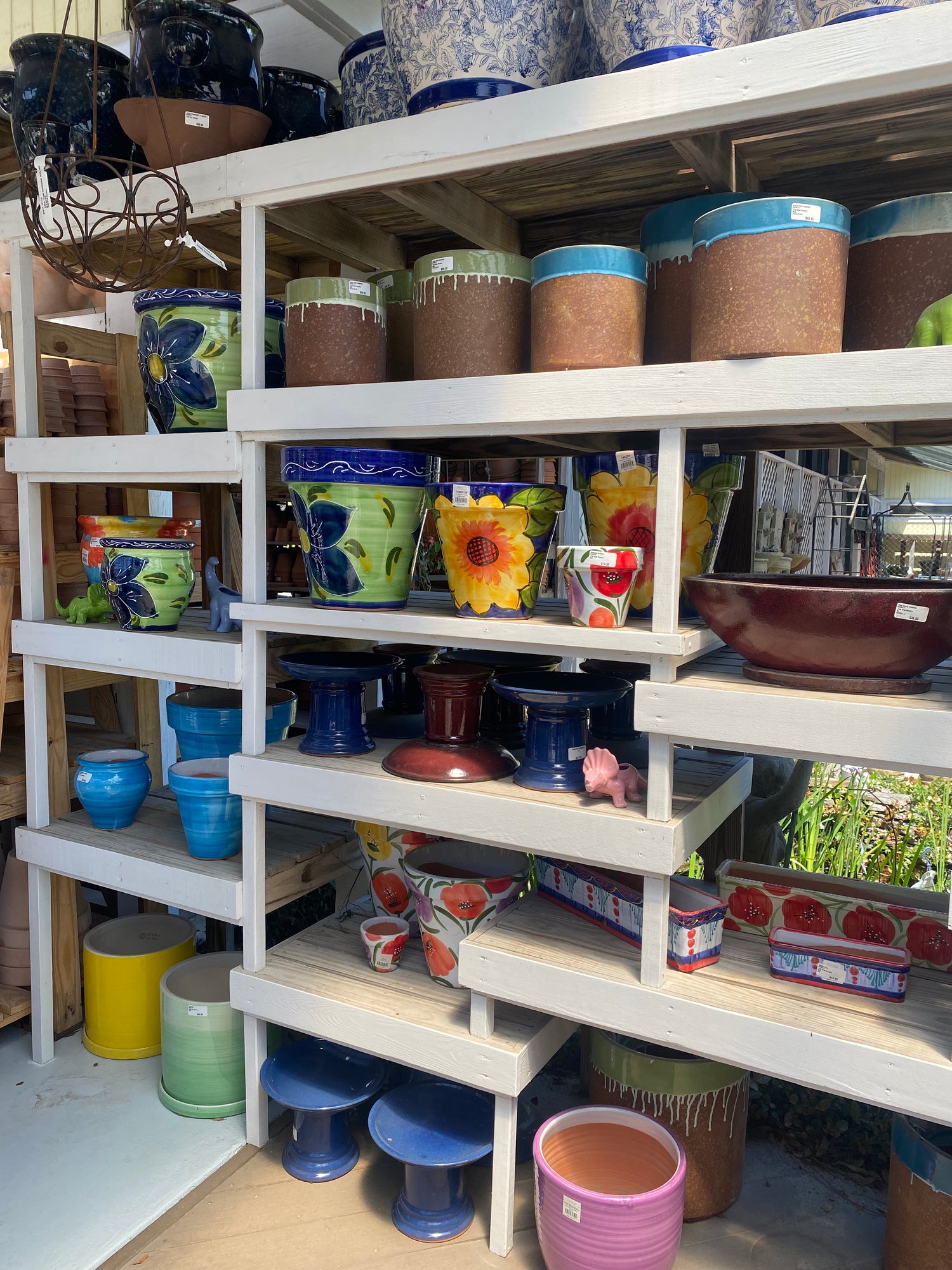 Assorted Ceramic Pots and Planters