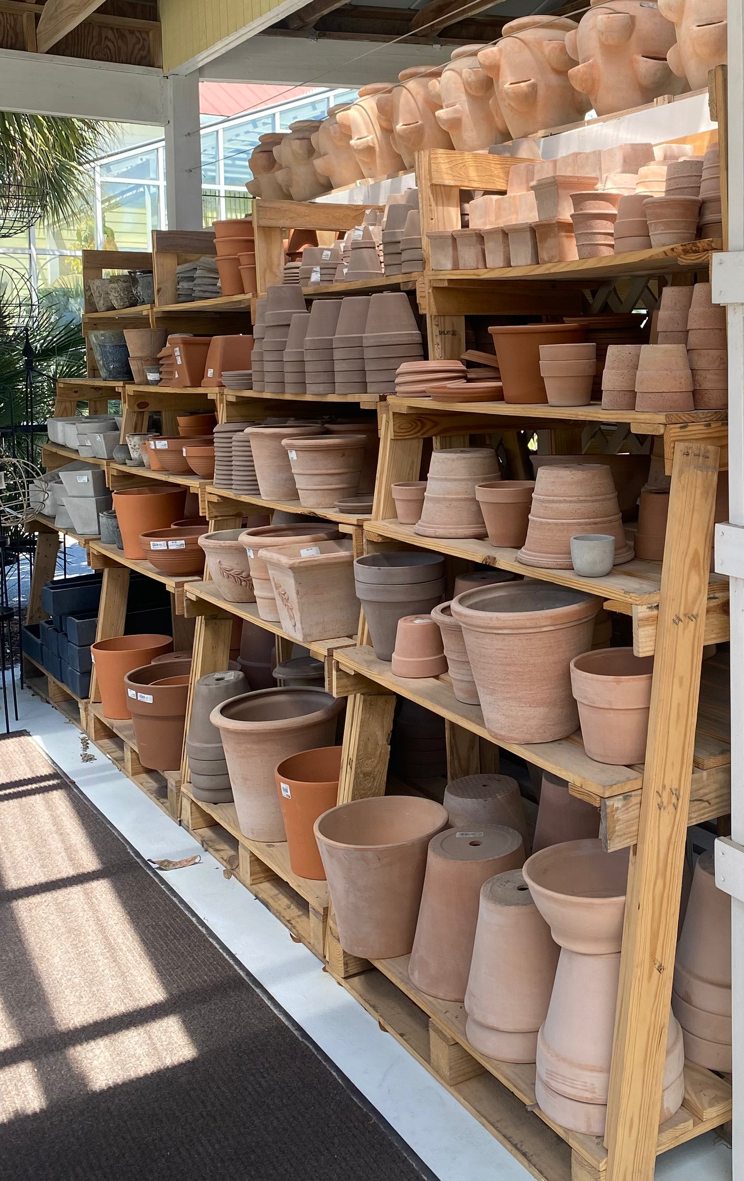 Assorted Sizes & Shapes of Terracotta Pots