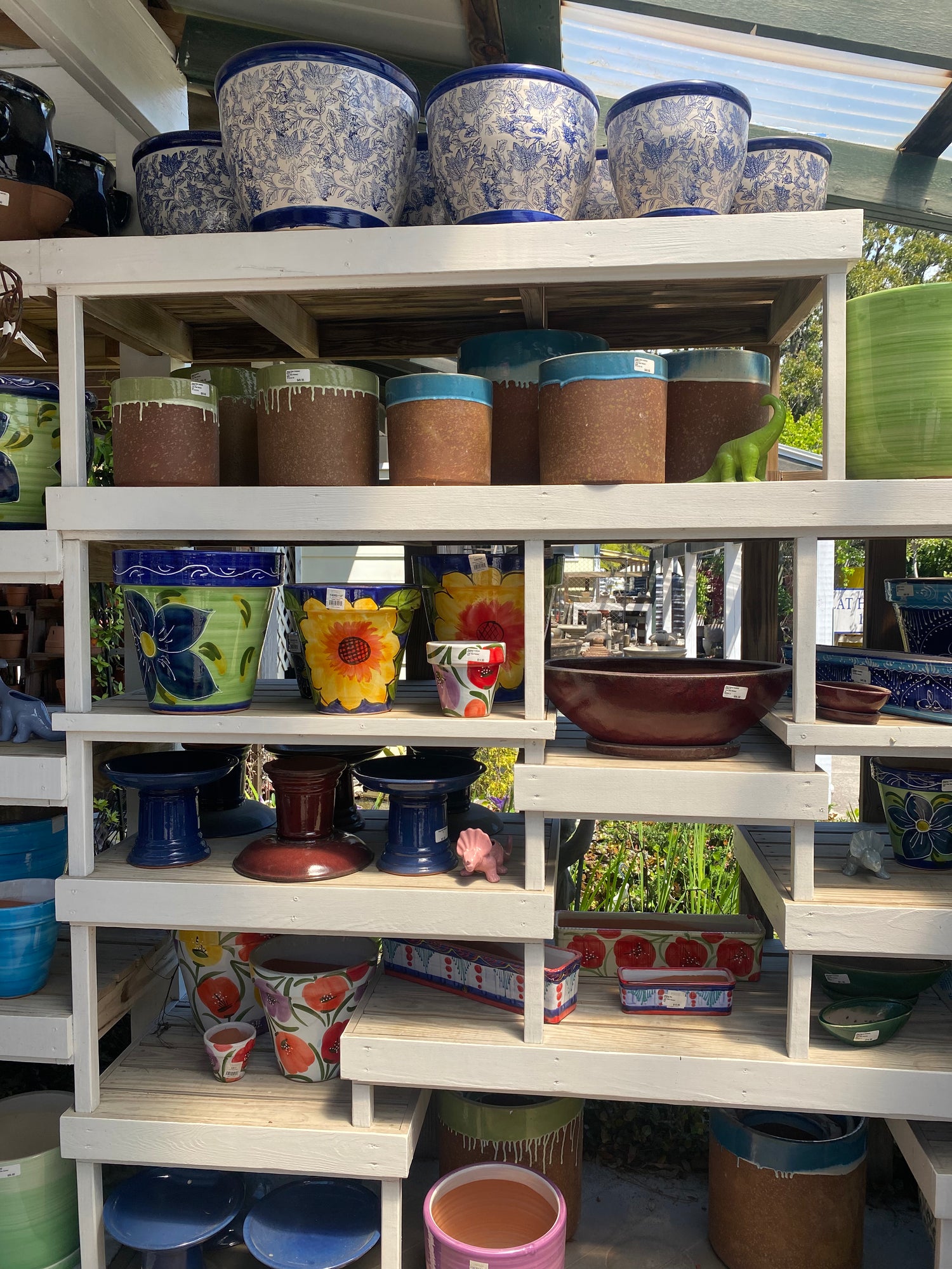 Assorted Ceramic Pots and Planters