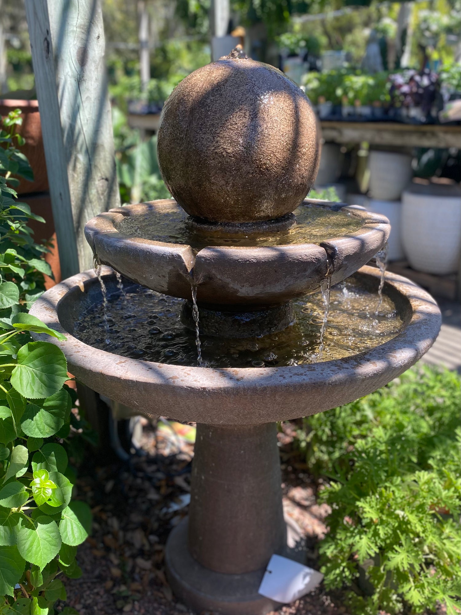 Tranquility Sphere Fountain