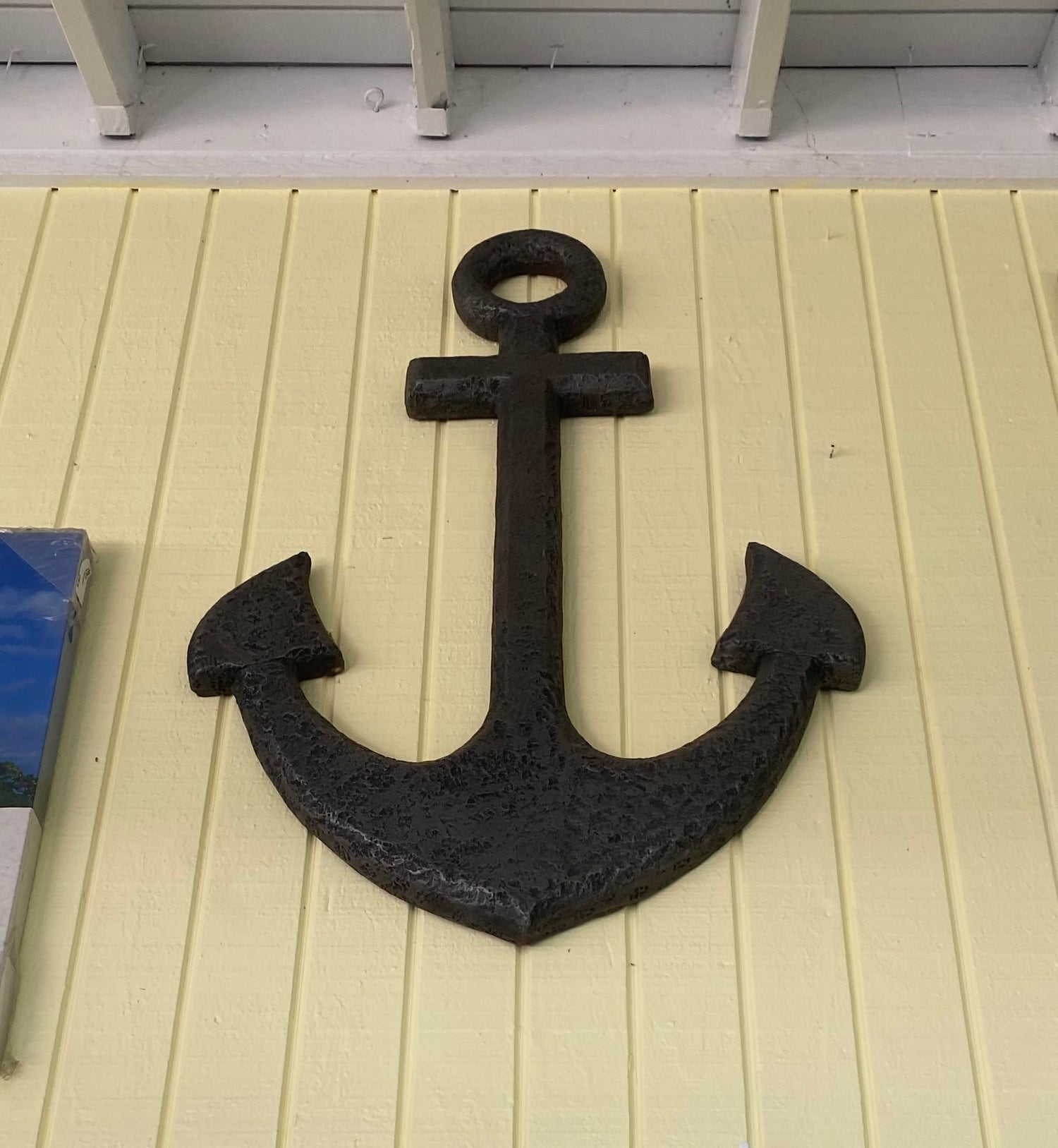 Rustic Cast Iron Anchor Wall Decor