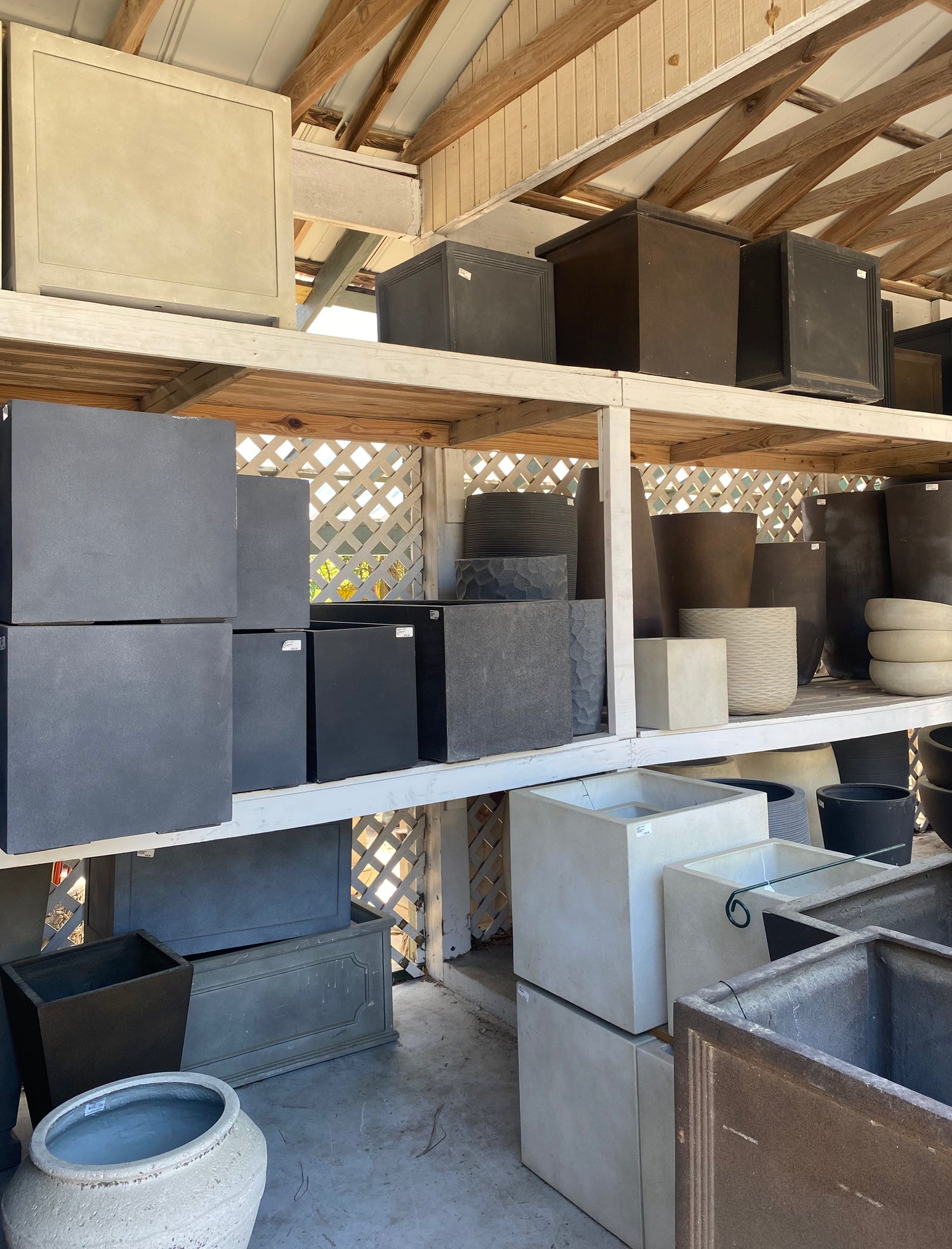 Modern Cube & Rectangular Planters