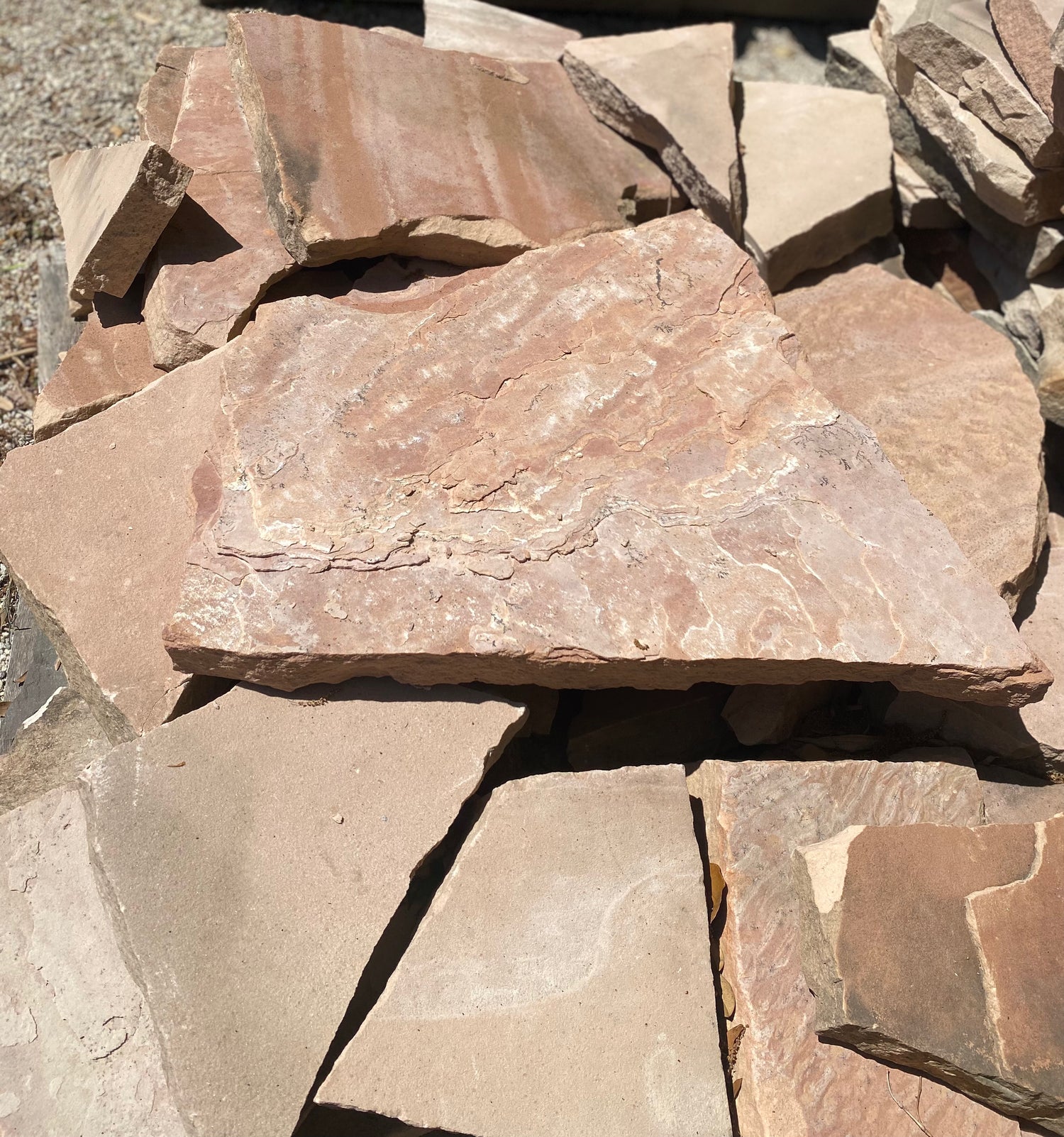 Dusty Rose Irregular Flagstone