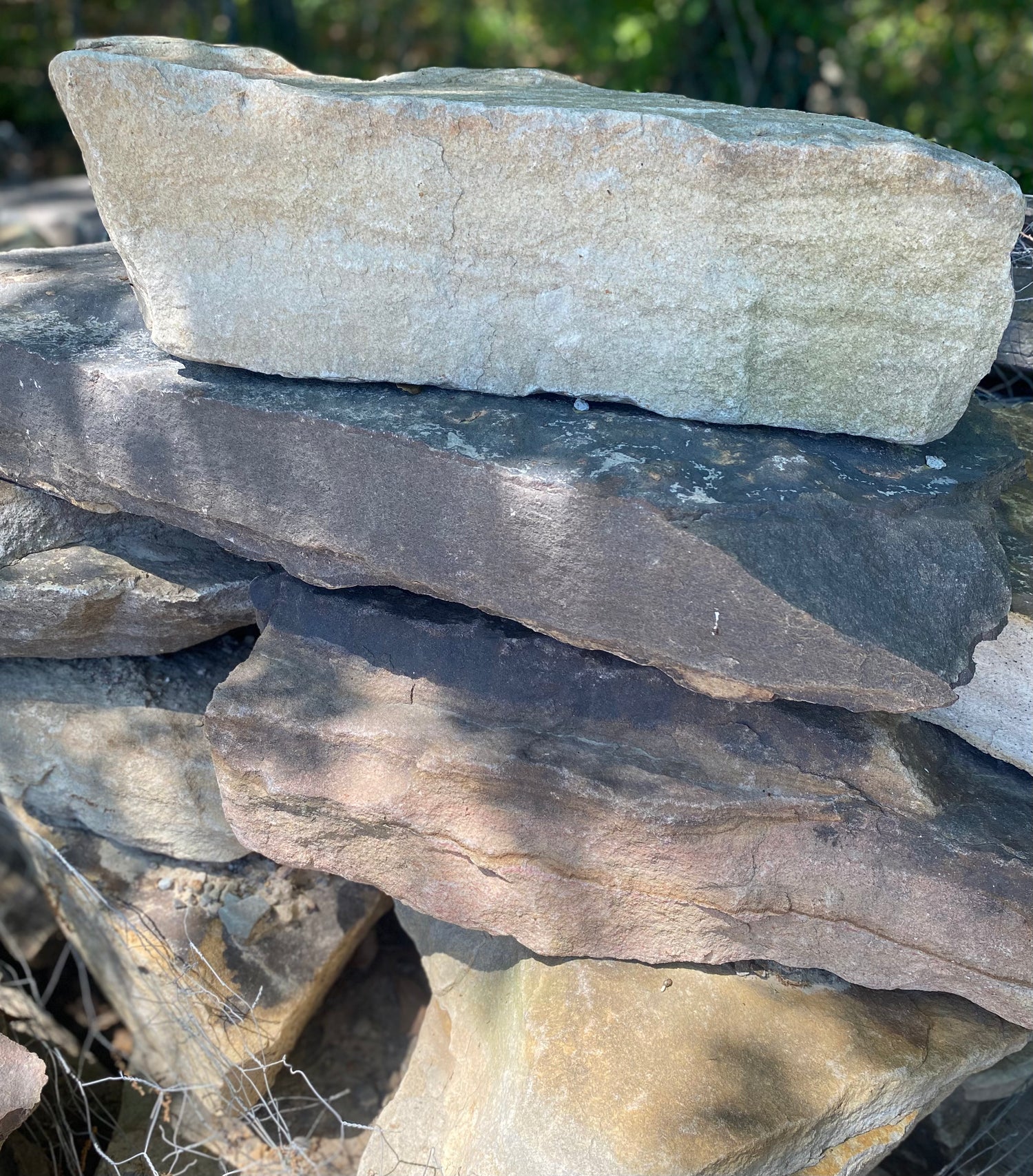 Natural Fieldstone - Garden Path