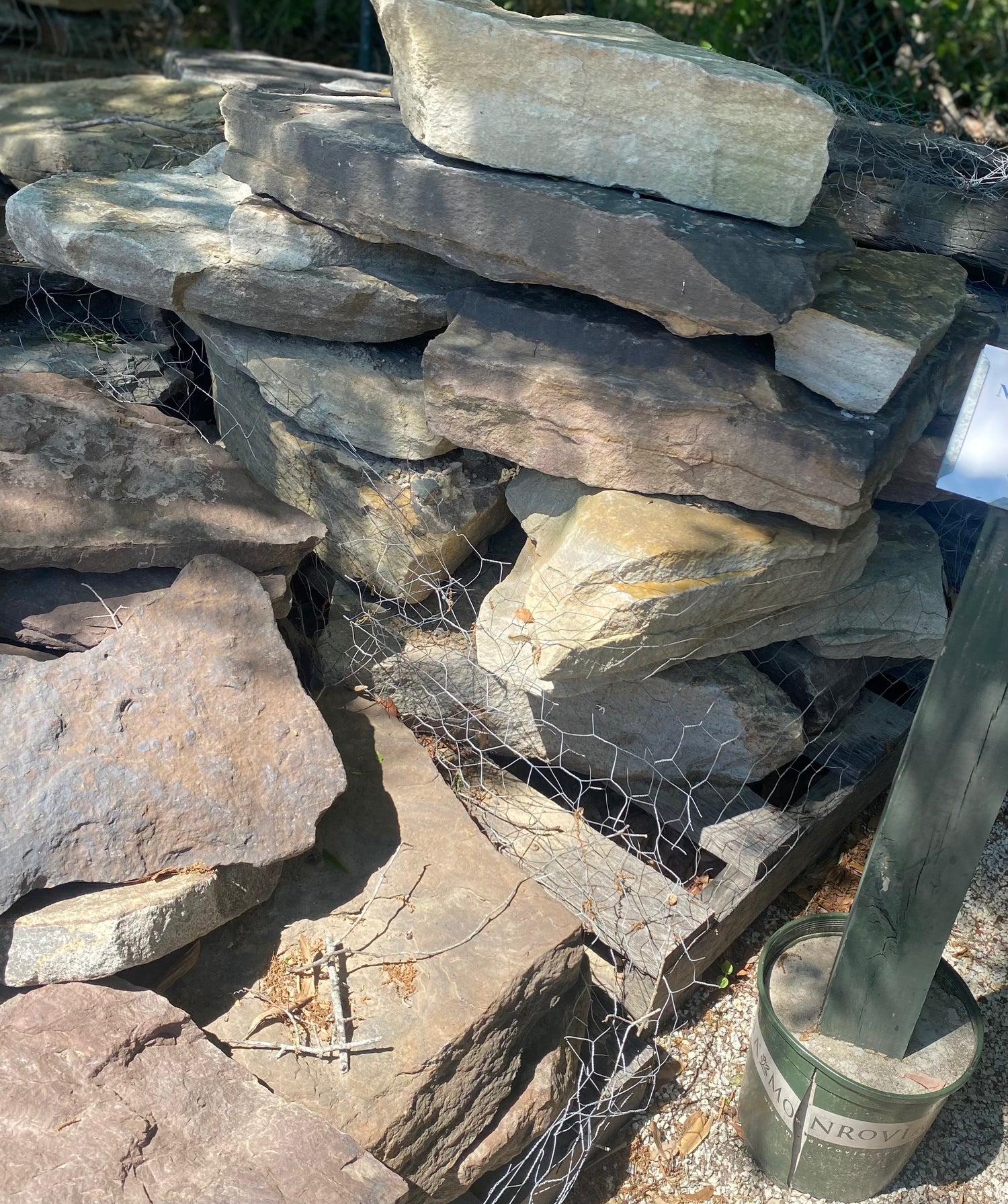 Natural Fieldstone - Garden Path