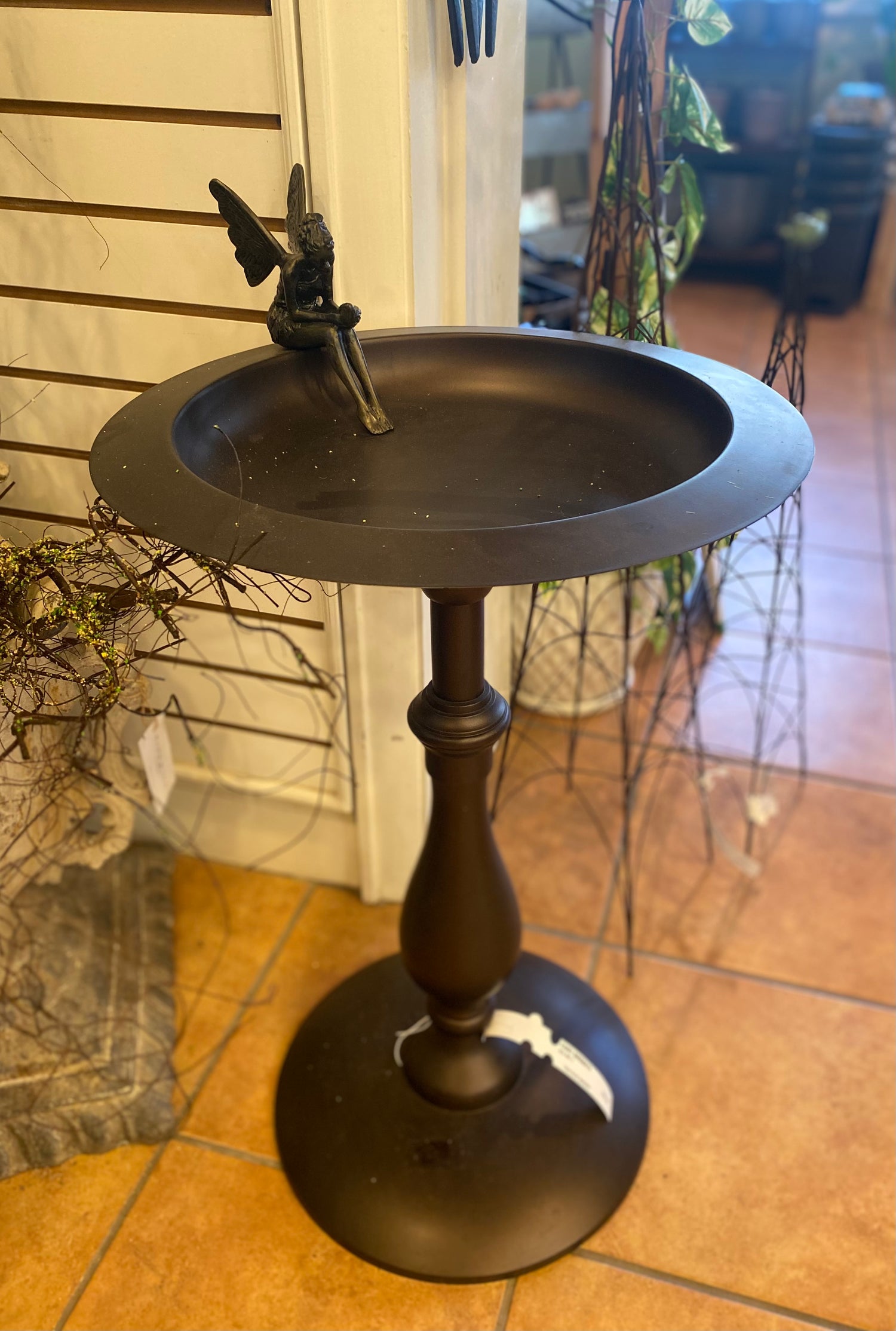Bronze Fairy Birdbath