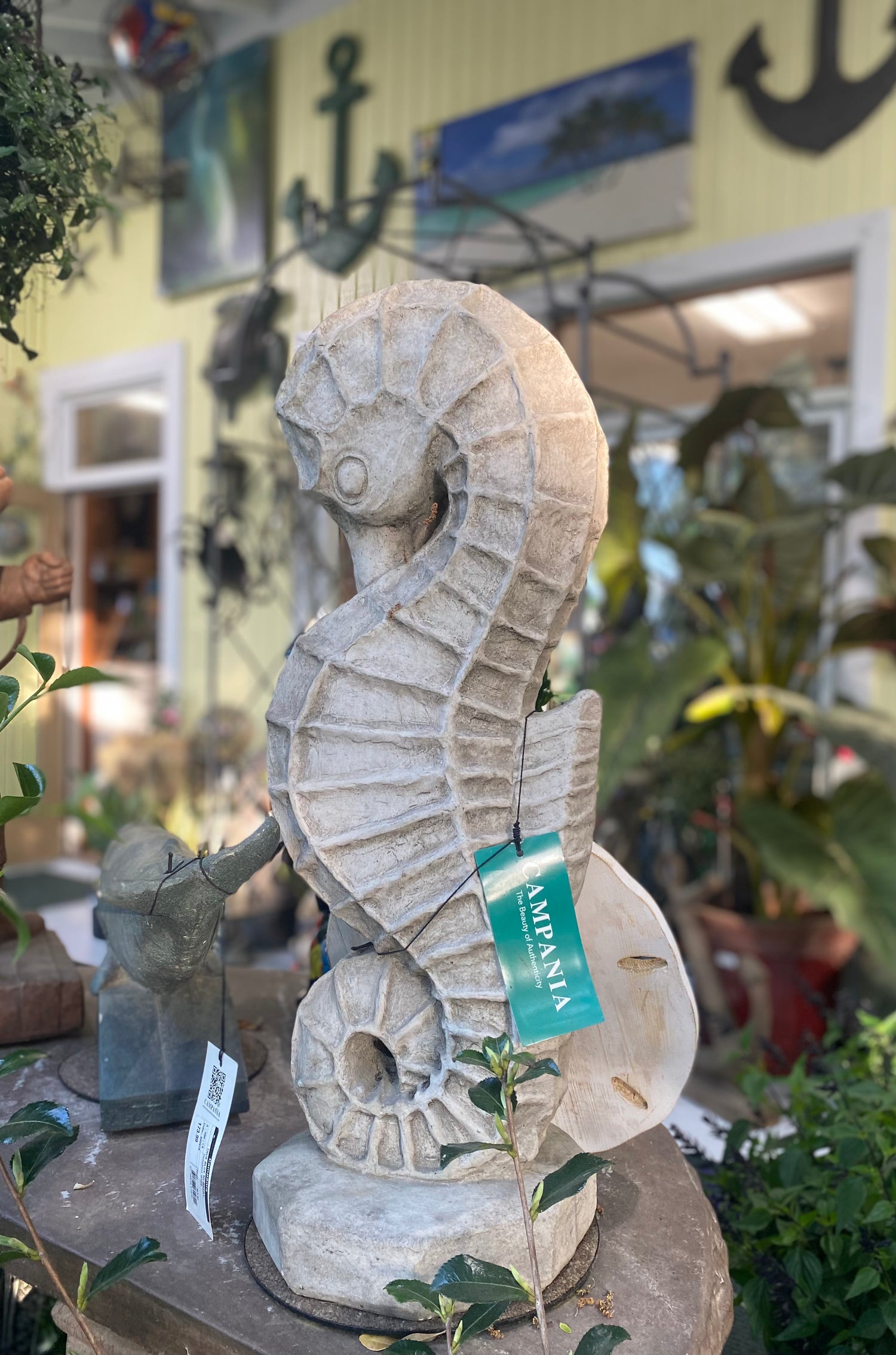 Seaside Seahorse Statue