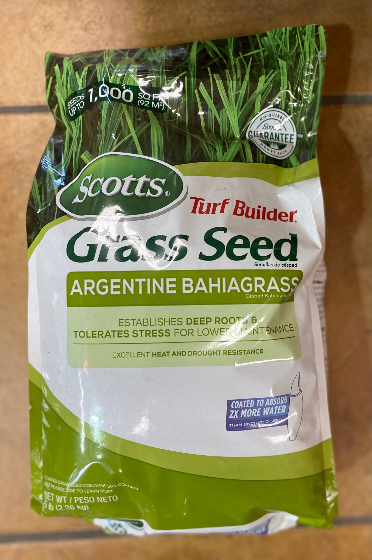Scotts Turf Builder Argentine Bahiagrass Seed - 5lb