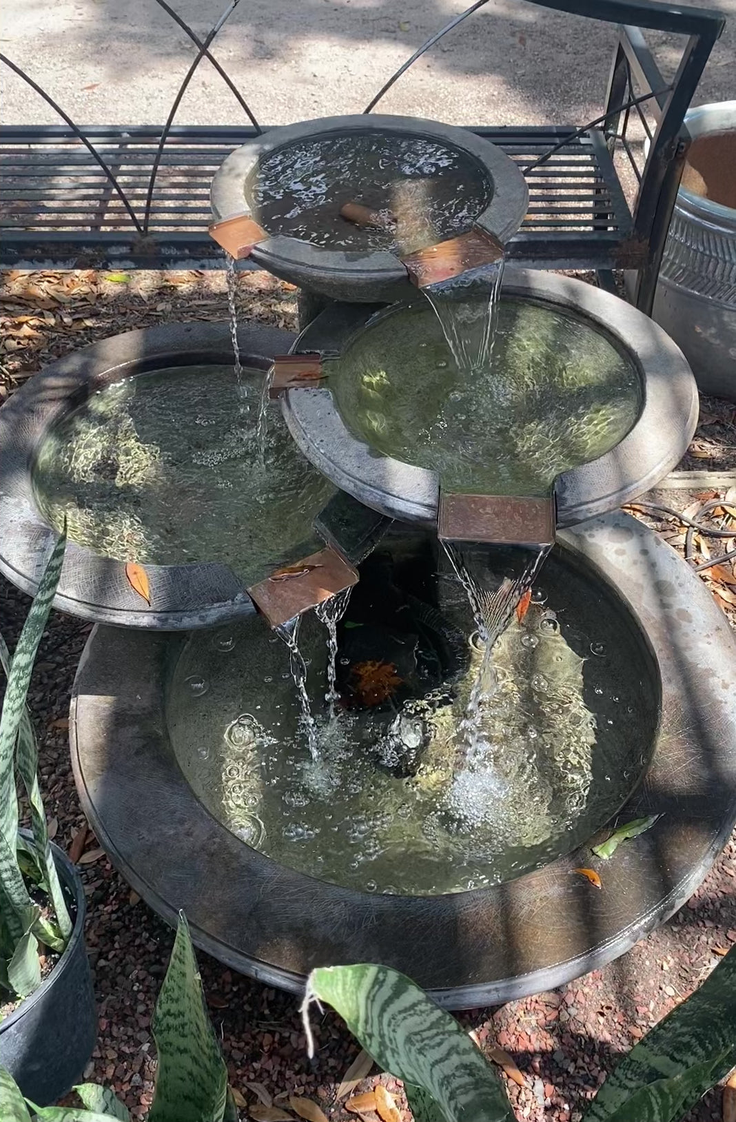 Tiered Tranquility Fountain
